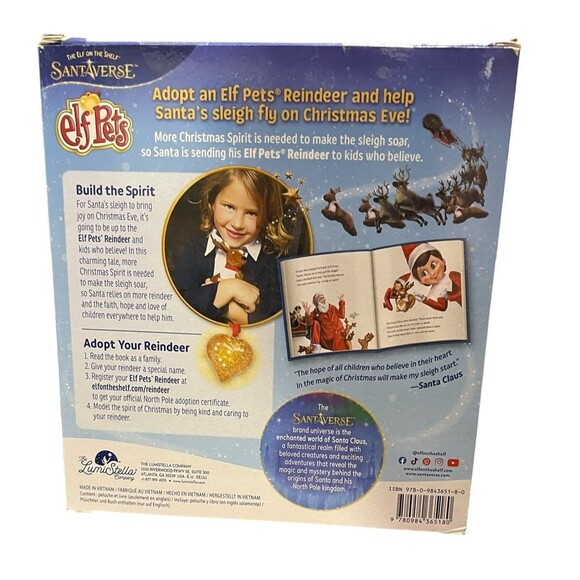 Elf on the Shelf Pets A Reindeer Tradition - Storybook Included - Picture 5 of 6